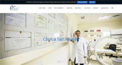 Desktop Screenshot of clinicasanroman.com